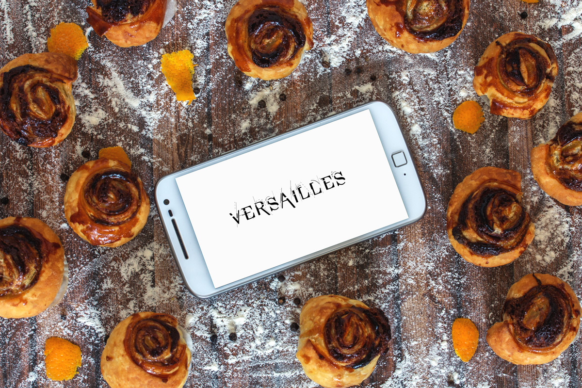 Binge-Watching Snack: Versailles Staffel 1 - Schoko-Mandelcreme mit Pfeffer und Orange in Blätterteig.