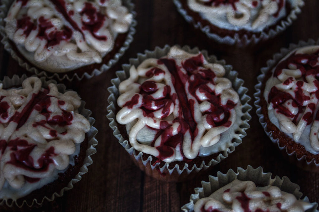 Gehirn Muffins - Der Binge-Watching Snack zu Fear the Walking Dead