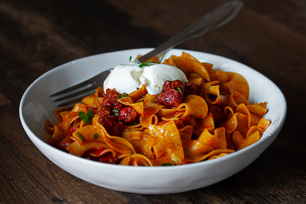 Pasta mit Chorizo | Herr Büttner